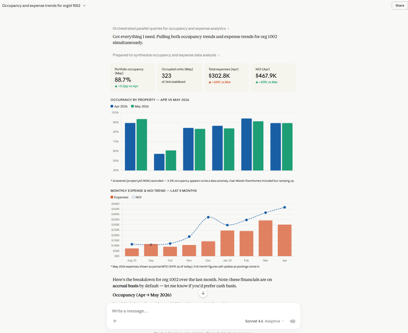 Your CREx portfolio answered live inside Claude over MCP