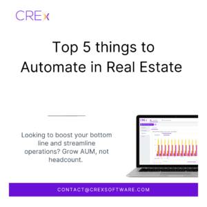 Top 5 things to automate in Real Estate