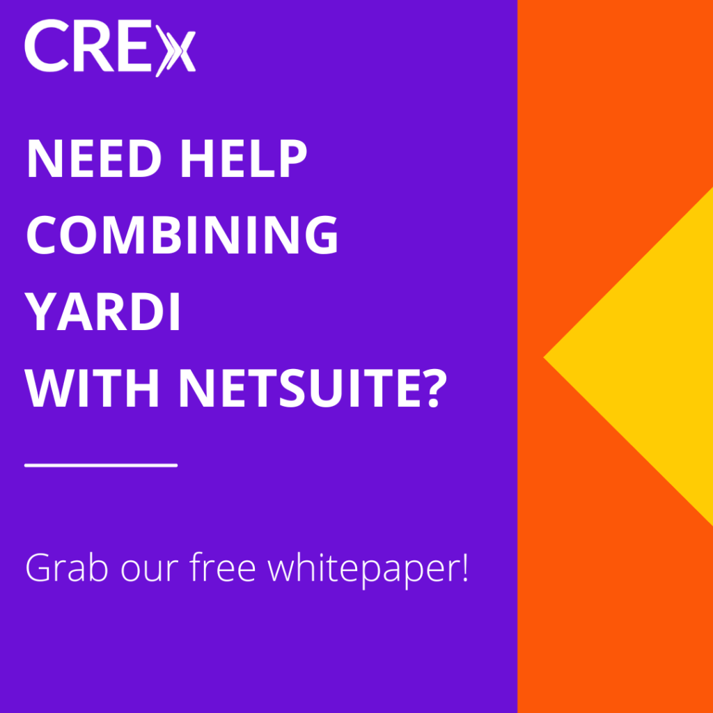Need help combining Yardi with NetSuite